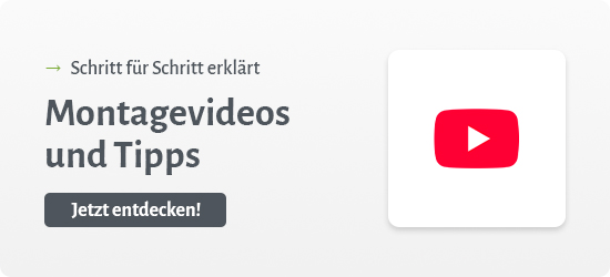 Banner mit Verlinkung zu Produktvideos