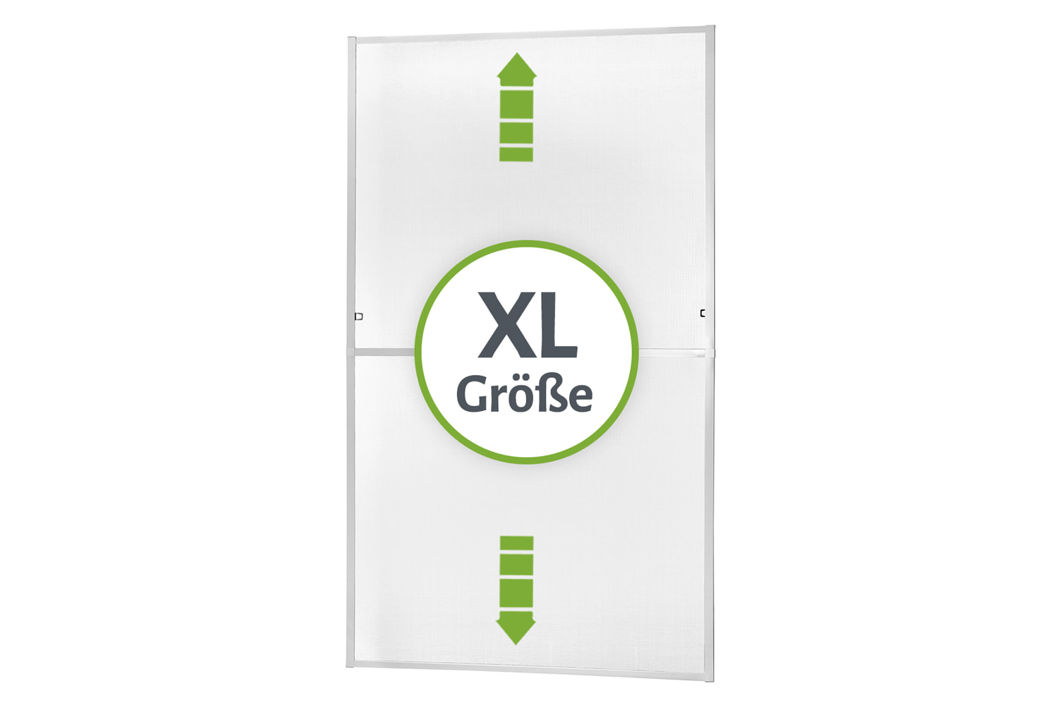 Fliegengitter Fenster "MASTER SLIM XL", Aufgebaut - Zuschnitt - 130 x 220 cm