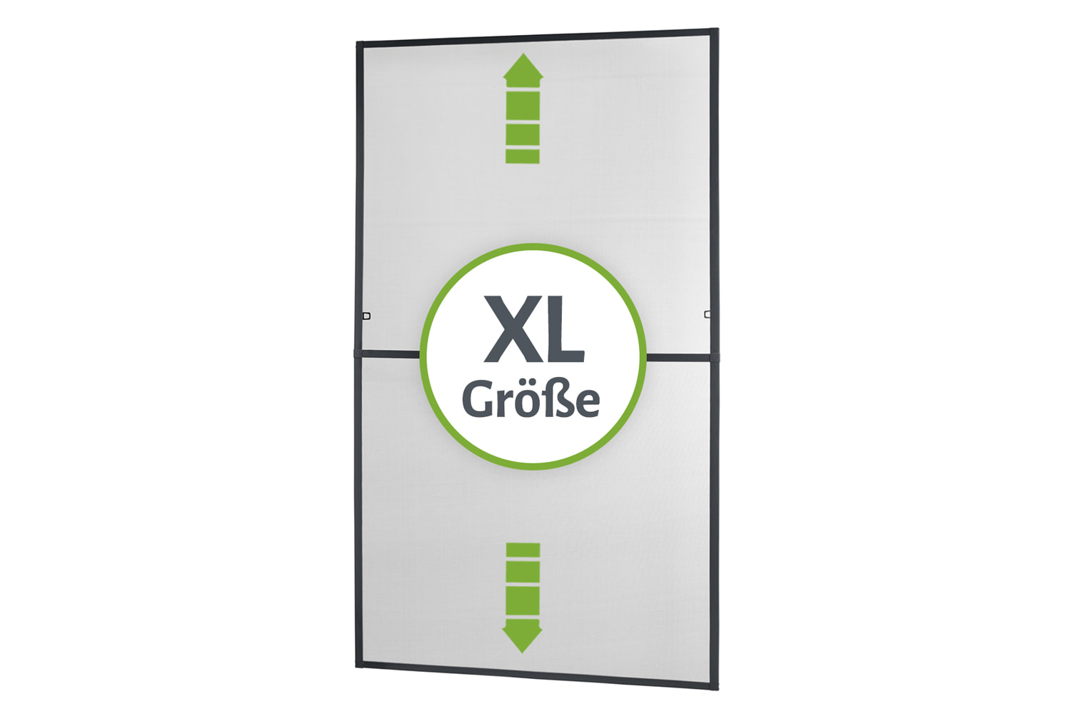 Fliegengitter Fenster "MASTER SLIM XL", Aufgebaut - Zuschnitt - 130 x 220 cm