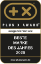 Plux X Award Siegel