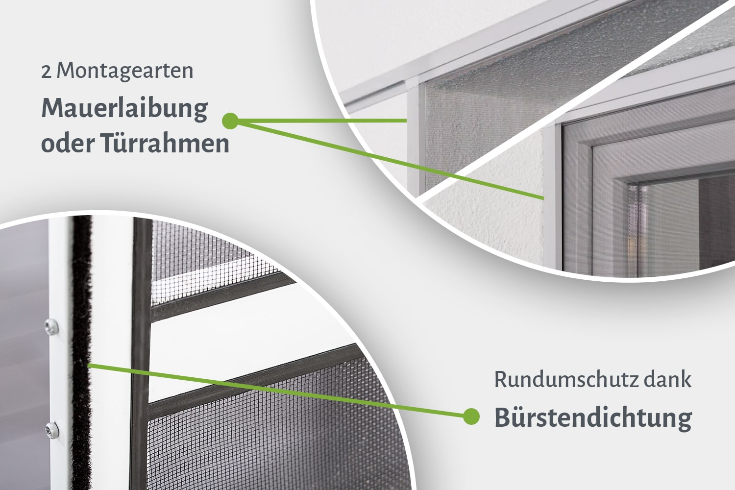 Fliegengitter Einzel-Schiebetür "COMFORT", 120 x 240 cm