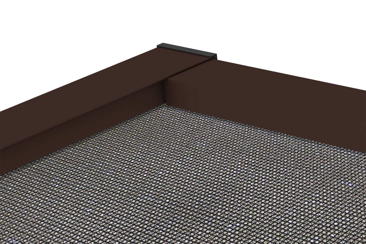 Respilon Pollenschutzgitter Allergiker Fenster, Nanofaser - Alurahmen