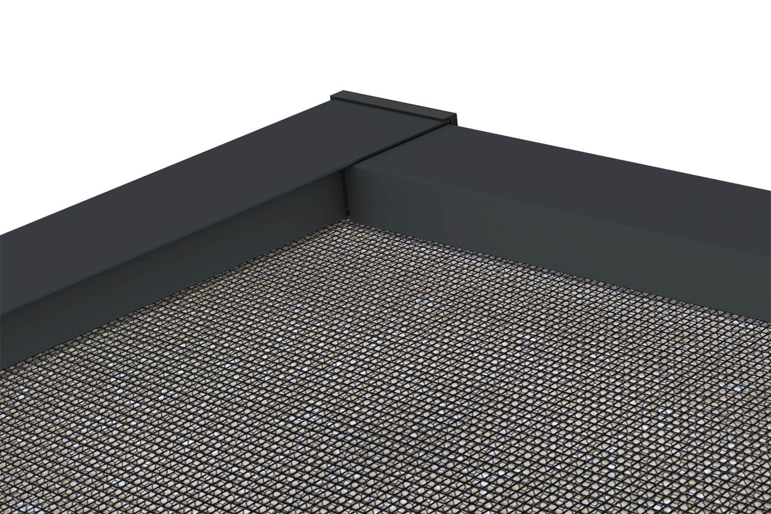 Respilon Feinstaub & Smog-Filter Fenster, Nanofaser - Alurahmen