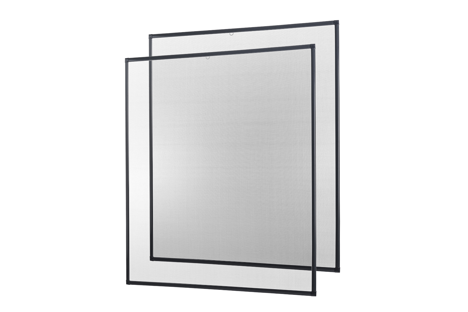 Fliegengitter Fenster "BASIC", Alurahmen - 130 x 150 cm - SET