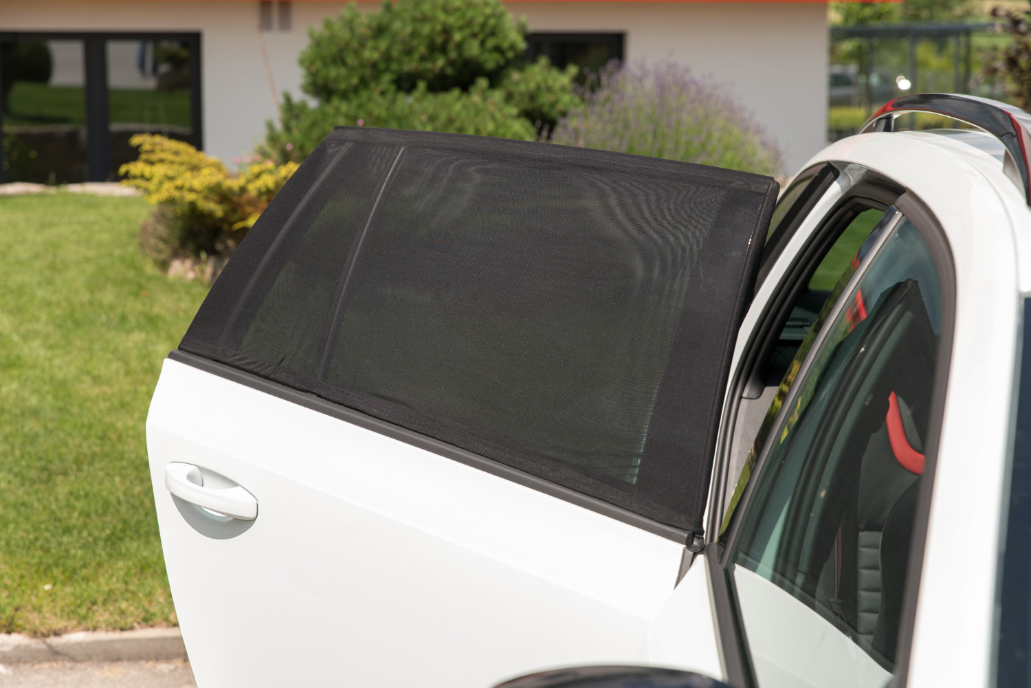Exquisite Auto-Fliegengitter-Fenster Anti-Mücken-Abwehr Autovorhang  Auto-Fliegengitter Fahrzeug-Fensterabdeckung Seitenfenster Moskitonetz