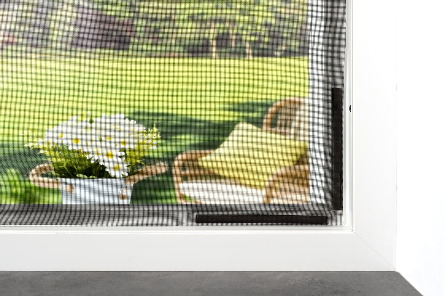 Fliegengitter Fenster mit Magnet oder Klettband, verschiedene Größen
