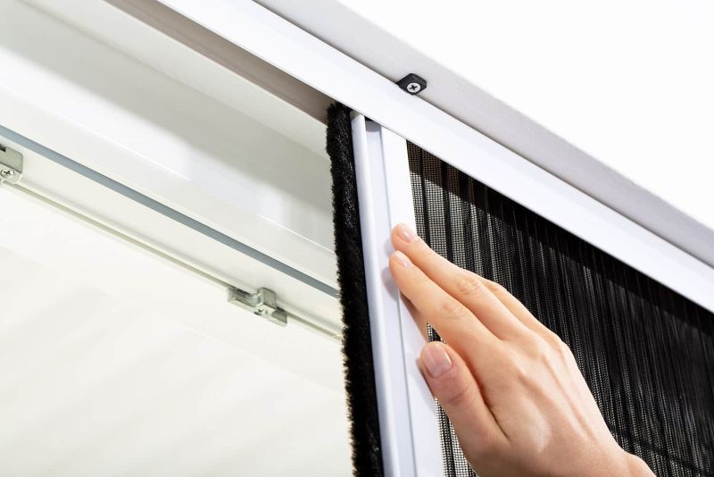 Magnet-Fliegengitter Für Türen – Insektenschutz Ohne Bohren, 125 X 270 Cm (schwarz)